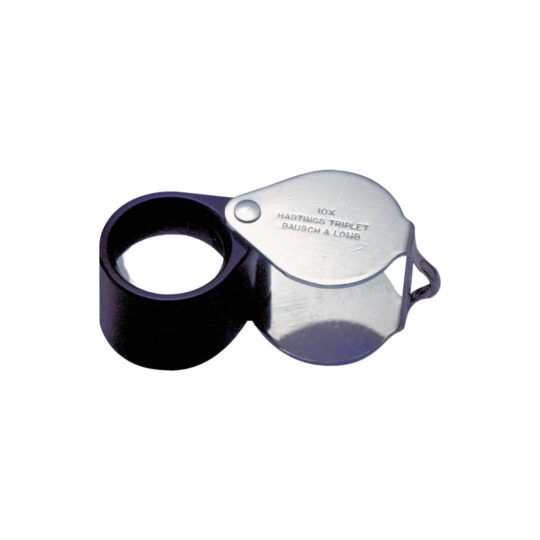 Lupa 10x Hasting Triplet Lens Bausch & Lomb